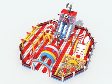 奥特曼充气城堡